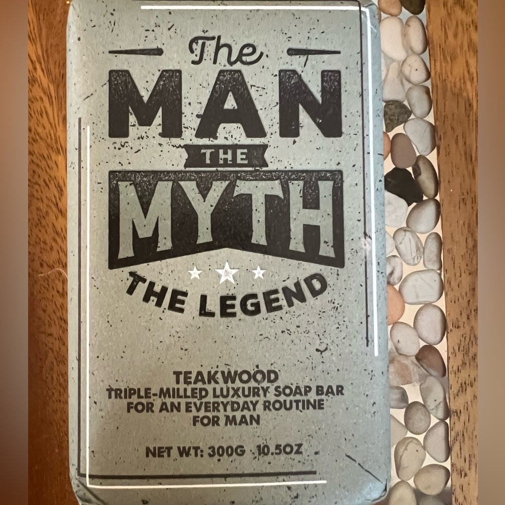 Castelbel The Man Myth Legend Teakwood Scented Luxury Soap Bar Men’s HOST PICK